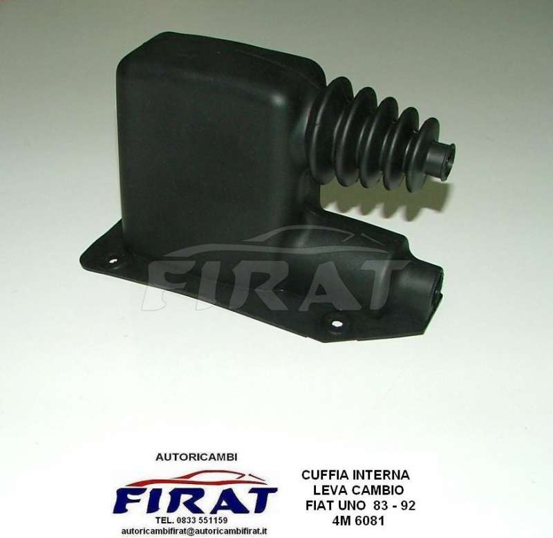 CUFFIA INTERNA LEVA CAMBIO FIAT UNO 83 - 92 6081
